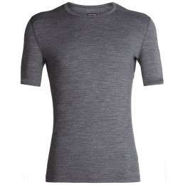 Herren-T-Shirt Icebreaker Men 200 Oasis SS Crewe grau GritstoneHthr