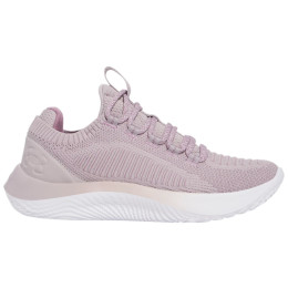 Damenschuhe Under Armour W Dynamic 2 grau/rosa Gray Dawn / Purple Prime / Metallic Gray Dawn