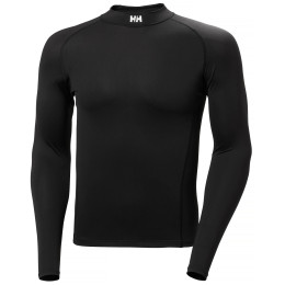 Herren-Funktionsshirt Helly Hansen Waterwear Rashguard schwarz 990 BLACK