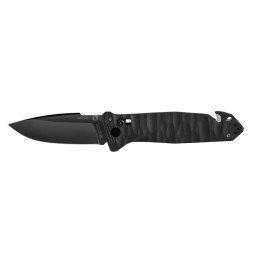 Klappmesser TB OUTDOOR Cac S200 French Army Knife Textured G10 Smooth schwarz