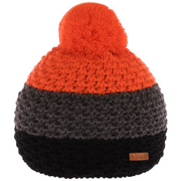 Herrenmütze Zulu Nowel schwarz/rot Black/Red