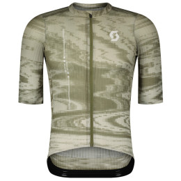 Herren Radtrikot Scott Jersey M's Ultd. SL SS grün cotton white/hay green