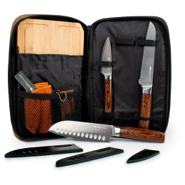 Messer-Set GSI Outdoors Rakau Knife Set grau Gray