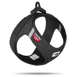 Hundegeschirr Curli Vest Clasp Air-Mesh schwarz Black