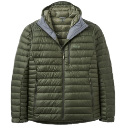 Herrenjacke Rab Microlight Alpine Down Hoody grün Army