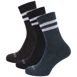 Socken-Set Warg Classic Merino 3-pack mix1 mix 1 (viridian green, brown, anthracite)
