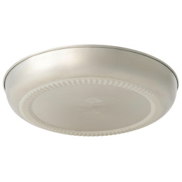 Teller Sea to Summit Detour Stainless Steel Plate beige Moonstruck Grey