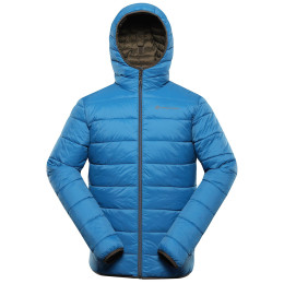 Herren-Winterjacke Alpine Pro Erom blau/grün ivy green