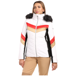 Damen Skijacke Kilpi Lin-W weiß WHT