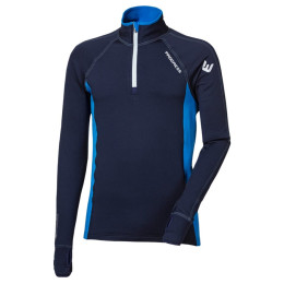 Herren Funktions-Sweatshirt Progress TOREZ ZIP dunkelblau tm.modrá/modrá