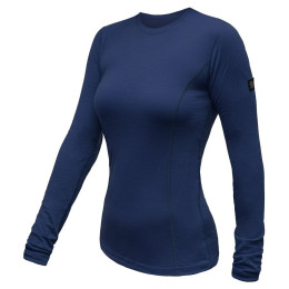 Damen-Funktionsshirt mit langen Ärmeln Sensor Merino Active dunkelblau deep blue
