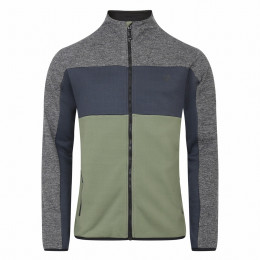 Herren-Sweatshirt Dare 2b Venture Fleece grau/grün ChG/BkM/OlGn