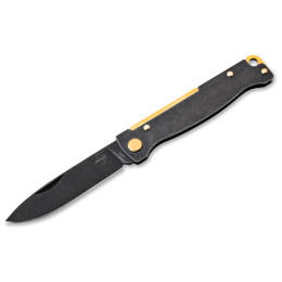 Klappmesser Boker Atlas Black Stonewash Copper schwarz