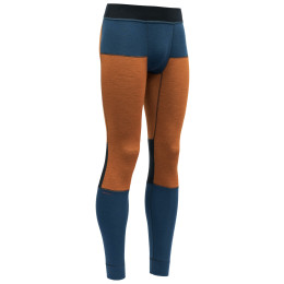 Herren-Funktionsunterhosen Devold Tuvegga Merino Longs blau/rot Ink