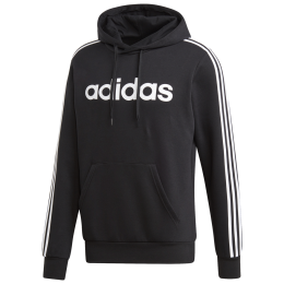 Herren-Sweatshirt Adidas E 3S PO FL schwarz Black/White