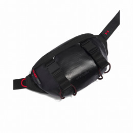 Hüfttasche Under Armour Summit Trail Waist Bag schwarz Black / Black / Red