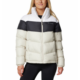 Damen-Winterjacke Columbia Puffect™ II Colorblock Jacket weiß/schwarz Dark Stone, Black, White