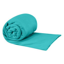 Handtuch Sea to Summit Pocket Towel M hellblau Baltic