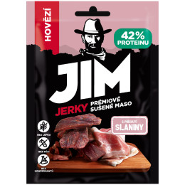 Trockenfleisch Jim Jerky Jerky Beef Bacon 23 g