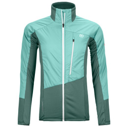 Damenjacke Ortovox Westalpen Swisswool Hybr Jkt W blau/grau dark arctic grey