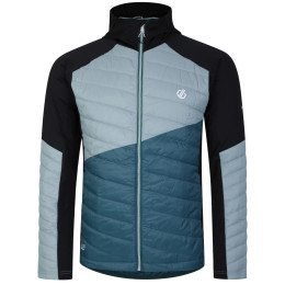 Herrenjacke Dare 2b Gendarme Wool Hybrd grau Slate/MedGrn