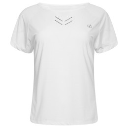 Damen-T-Shirt Dare 2b Cyrstallize Tee weiß White