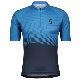 Herren Radtrikot Scott M's Endurance 20 s/sl (2021) blau/schwarz AtlanticBlue/MidnihtBlue
