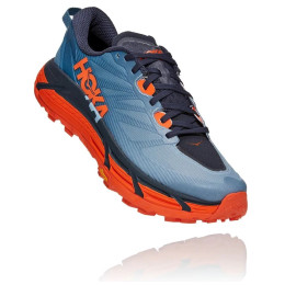 Herren Laufschuhe Hoka Mafate Speed 3 blau/orange ProvincialBlue/Carrot