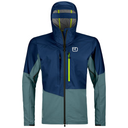Herren Softshell-Jacke Ortovox Mesola Jacket M blau deep ocean
