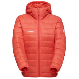 Damen-Winterjacke Mammut Crag IN Hooded Jacket Women rot peach