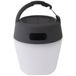 Solarlampe Bo-Camp Wega Solar Powerbank schwarz/grau White/Grey/Black