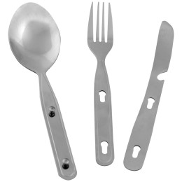Besteckset Rockland Travel Tools silber silver