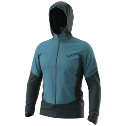 Herrenjacke Dynafit Traverse Alpha Hooded Jkt M schwarz/blau 8071 - storm blue/3010