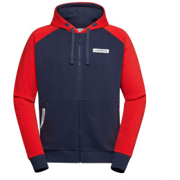 Herren-Sweatshirt La Sportiva Kaos Hoody M blau/rot Night Sky/Mountain Red