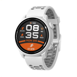 Armbanduhr Coros PACE 2 Premium GPS Sport Watch Silicone weiß white