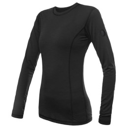 Damen-Funktionsshirt Sensor Merino Air schwarz black
