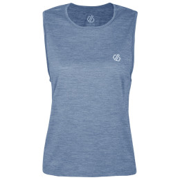Damenunterhemd Dare 2b Meditate Crop Top grau/blau Orion Grey