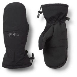 Damenhandschuh Rab Storm Mitts Wmns schwarz
