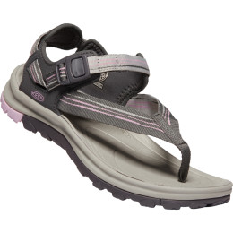 Damensandalen Keen Terradora II Toe Post dunkelgrau DarkGray/DawnPink