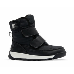 Kinder Winterschuhe Sorel CHILDRENS WHITNEY™ II STRAP WP schwarz Black, Sea Salt