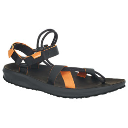 Herrensandalen Lizard Hike H20 schwarz black/lizard orange