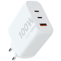 Ladegerät Xtorm 100W GaN2 Ultra Wall Charger weiß white