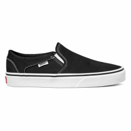 Damenschuhe Vans Wm Asher (canvas) schwarz (Canvas) Black/White