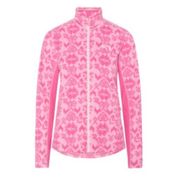 Damen-Sweatshirt Kari Traa Olga Fleece rosa SPINK / BRIGHT PINK