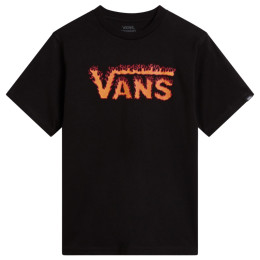 Kinder-T-Shirt Vans KampFyre SS Crew Tee-B schwarz Black