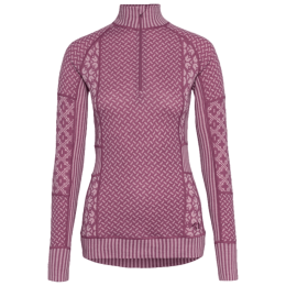 Damen-Funktionsshirt Kari Traa Smekker H/Z rosa plum