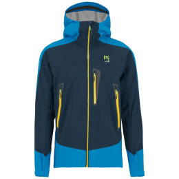 Herren-Winterjacke Karpos Marmolada Jacket blau/hellblau Midnight/Diva Blue
