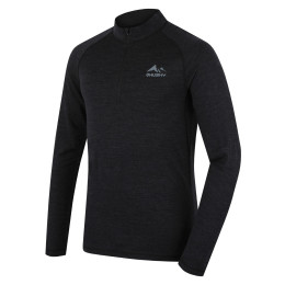 Herren-Thermounterwäsche Husky Merow zip M schwarz Black
