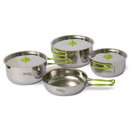 Geschirr Pinguin Trio Steel S
