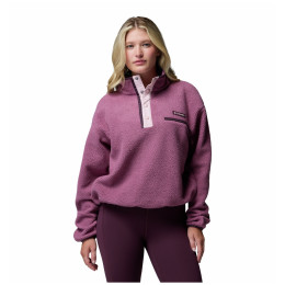 Damen-Sweatshirt Columbia Helvetia™ II Cropped Half Snap Fleece